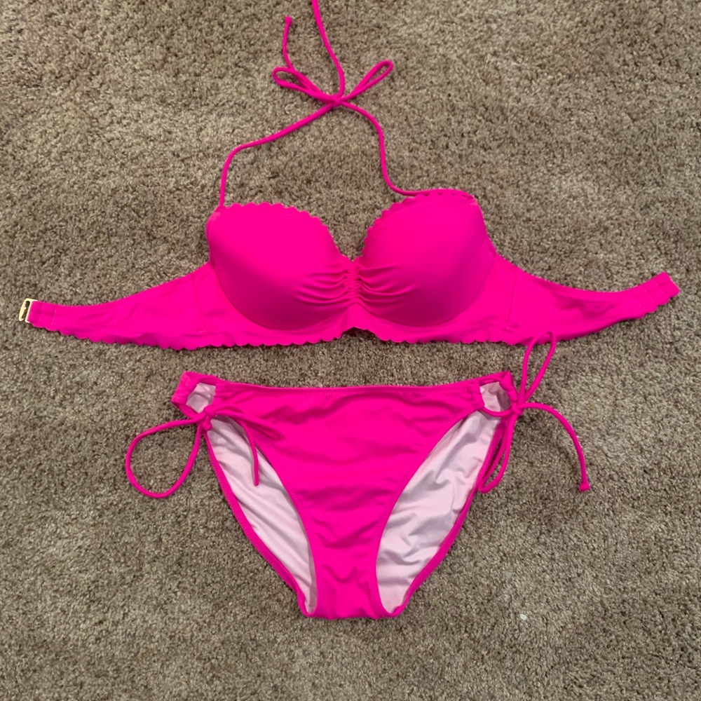 Pink Victoria Secret bikini